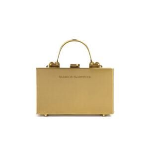 Brandon Blackwood Gold Slim Metal Trunk